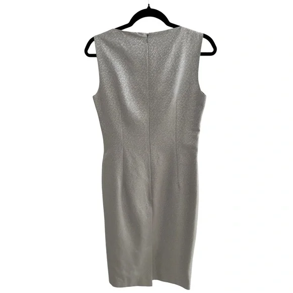 Dolce & Gabbana Silver Jacquard Dress Rare 1990s – Size 44 - Picture 8 of 16